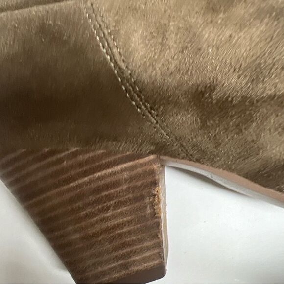 Diba Ankle Slouch Boots Booties Women’s Size 8.5 Sophia Green Brown Suede - Picture 5 of 13